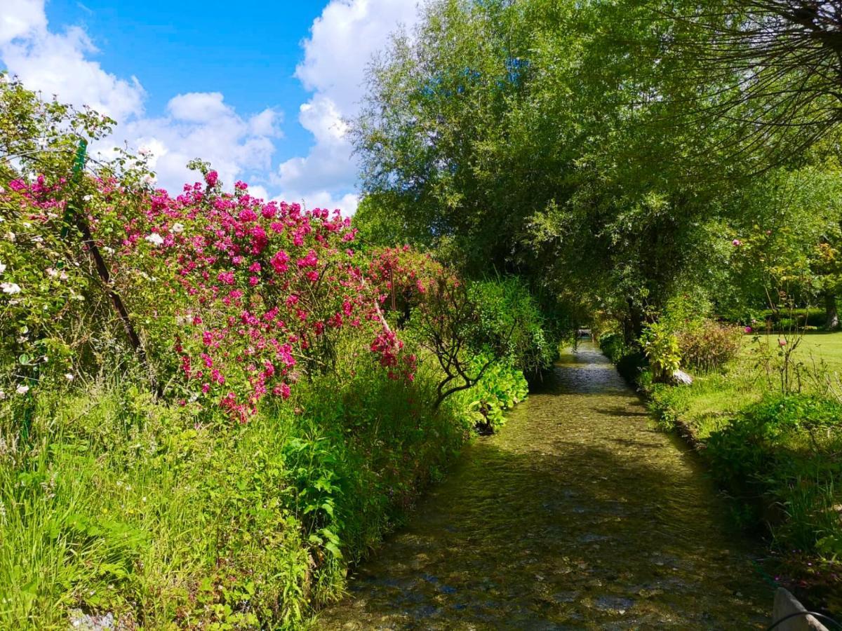 Bed and Breakfast Aux Jolies Sources Saint-Aubin-sur-Scie Exteriér fotografie